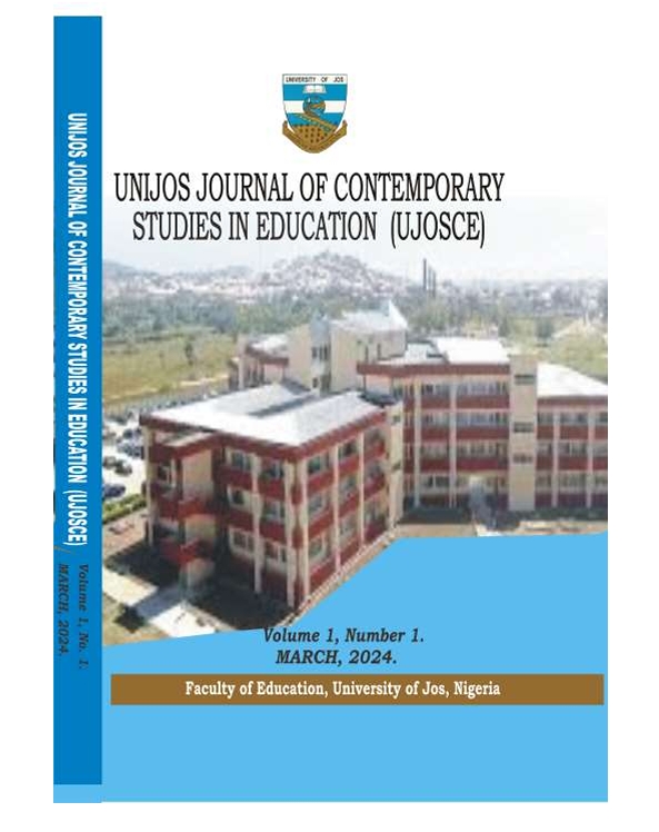 					View Vol. 1 No. 1 (2024): UJOSCE MARCH 2024
				